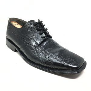 David Eden Oxfords Shoes Size 10 Black Alligator